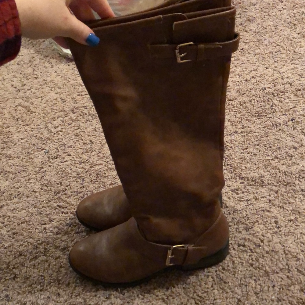 mid calf boots